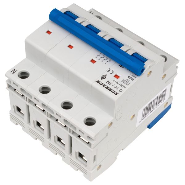 Miniature Circuit Breaker (MCB) AMPARO 10kA, C 16A, 3+N image 5