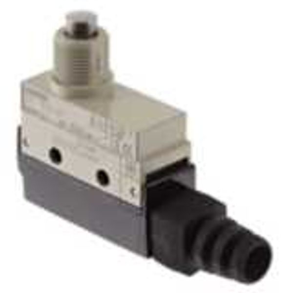 Subminature enclosed switch, plunger actuator image 2