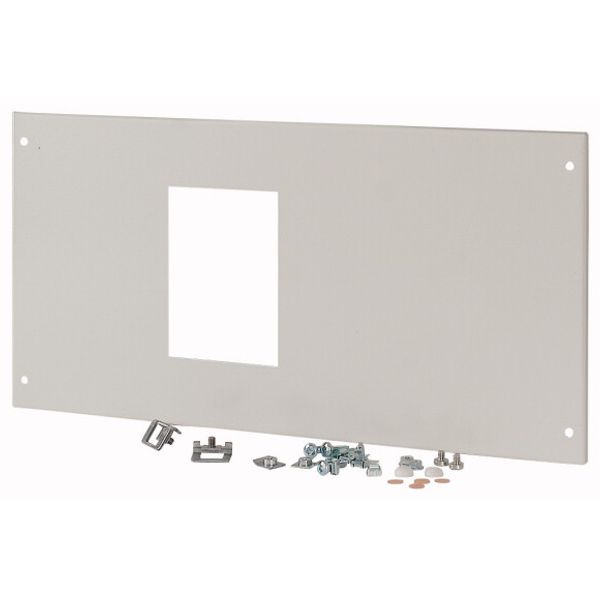 Frontplate NZM3 horizontal H=250mm W=600mm, grey image 1