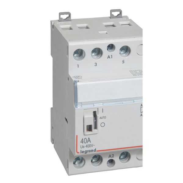 Power contactor CX³ - with 230 V~ coll and handle - 3P - 400 V~ - 40 A image 1