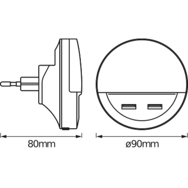 LUNETTA® USB White image 9