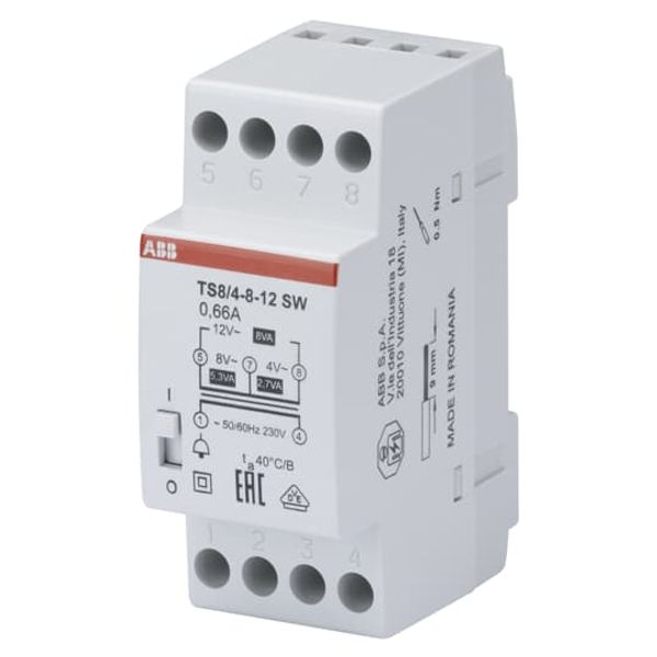 TS 8/8SW Non-inherently short-circuit proof bell transformer image 3