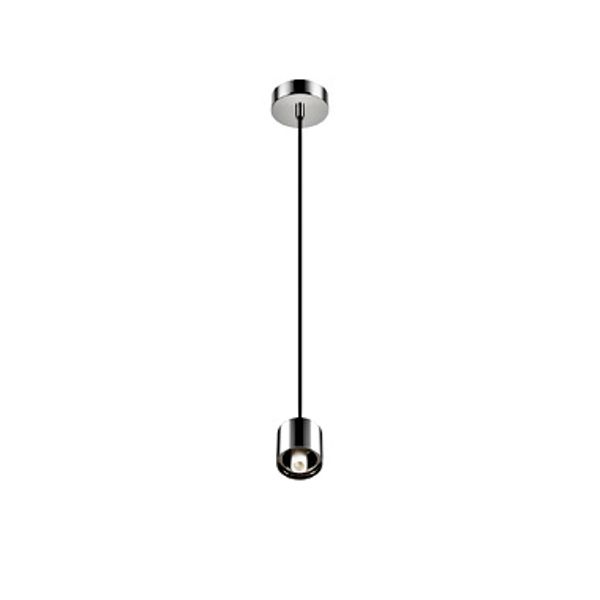 VARYT pendant lamp E14 pendantlength 150cm max. 1x6W chrom image 1