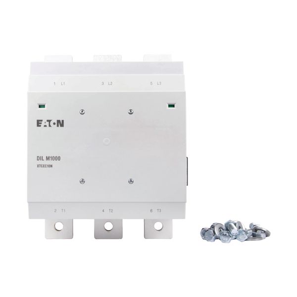 Contactor, 380 V 400 V 560 kW, 2 N/O, 2 NC, RAC 500: 250 - 500 V 40 - 60 Hz/250 - 700 V DC, AC and DC operation, Screw connection image 9
