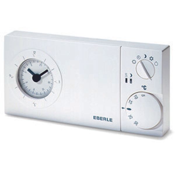 Clock thermostat, weekly program, 5-30C, AC 230V, 1 changeover contact, potential free, 16 A image 2