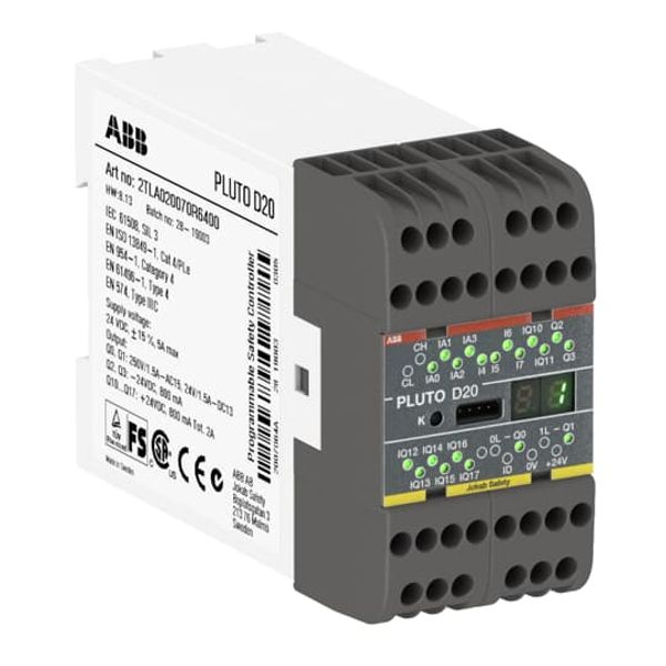 Pluto D20 (Harsh Env) Programmable safety controller image 1