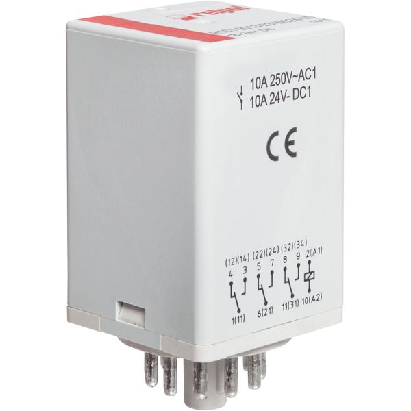 Relays for railroad industry - interface R15T-2013-23-W024-V0 image 1