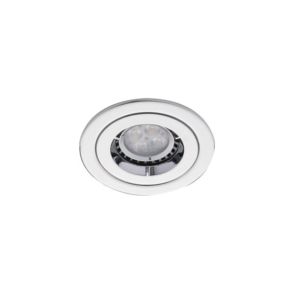 Twistlock GU10 IP65 Downlight Chrome image 1