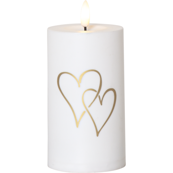 LED Memorial Candle Flamme Heart image 1