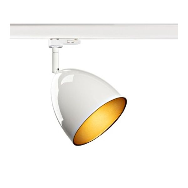 PARA CONE 14, 3 Phasen System Leuchte, GU10, white/gold image 1