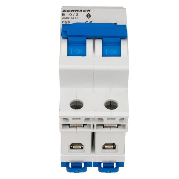 Miniature Circuit Breaker (MCB) AMPARO 10kA, B 10A, 2-pole image 2
