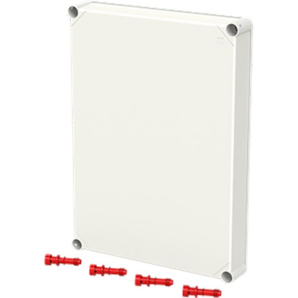 VMS 43 OPAQUE GREY COVER + RED SCREWS image 1