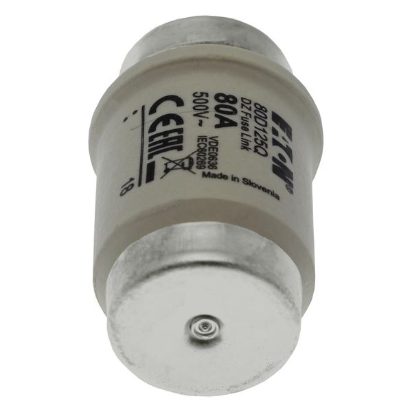 Fuse-link, low voltage, 80 A, AC 500 V, D4, gR, DIN, IEC, fast-acting image 13