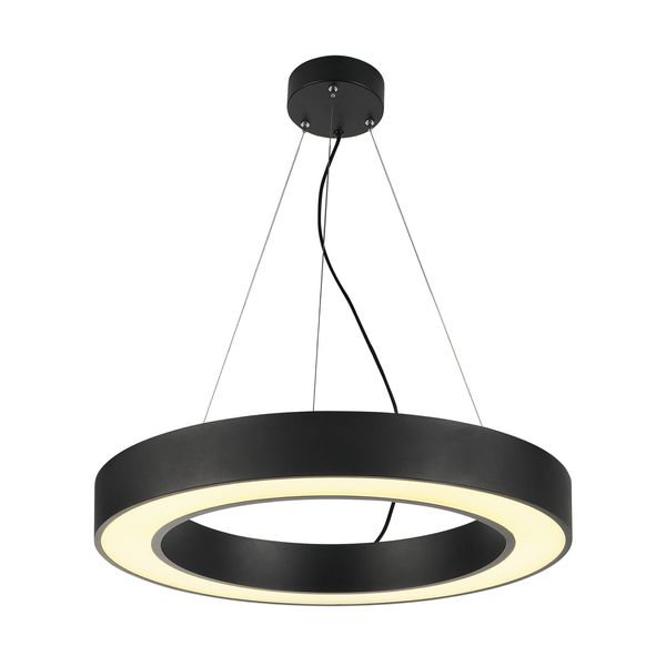 MEDO PRO 60 RING pendant, black, LED image 1
