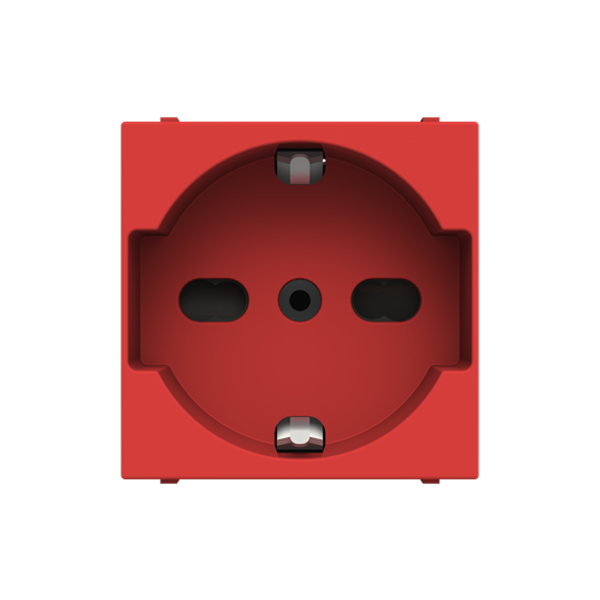 N2233 RJ Socket outlet Red - Zenit image 1