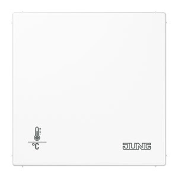Thermostat KNX Room autostart, white image 1