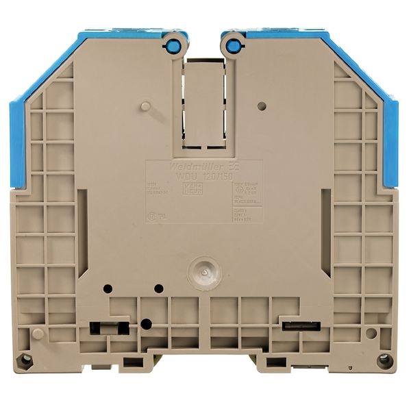 Feed-through terminal block, Screw connection, 120 mm², 1000 V, 269 A, image 1