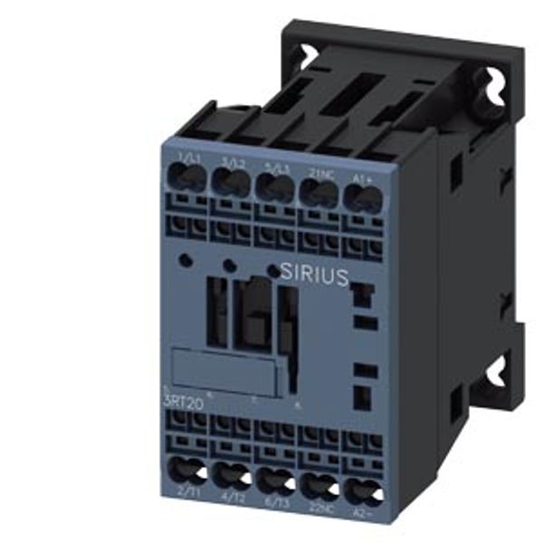 power contactor, AC-3e/AC-3, 12 A, ... image 1