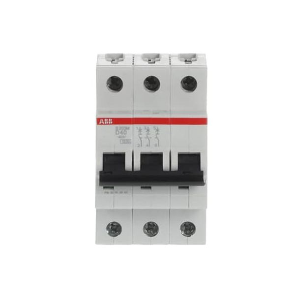 S203M-D40 Miniature Circuit Breaker - 3P - D - 40 A image 3
