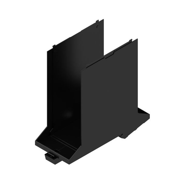 Basic element, IP20 in installed state, Plastic, black, Width: 45 mm image 1
