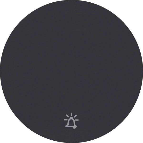 Rocker imprinted symbol for bell, R.1/R.3, black glossy image 1