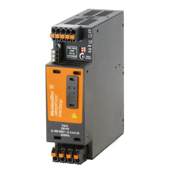 Power supply, 120 W, 5 A @ 60 °C image 1