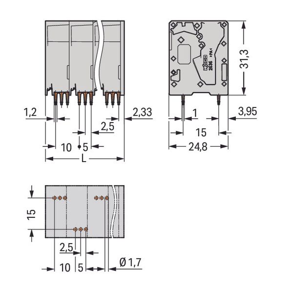 PCB terminal block image 2