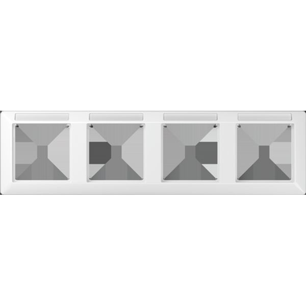 4-gang frame AS5840BFINAWW image 4