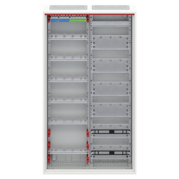 CA26VML ComfortLine Compact distribution board, Surface mounting, 72 SU, Isolated (Class II), IP30, Field Width: 2, Rows: 6, 950 mm x 550 mm x 160 mm image 5