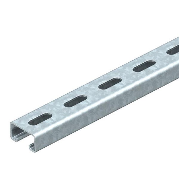 MS4121P0500FS Profile rail perforated, slot 22mm 500x41x21 image 1
