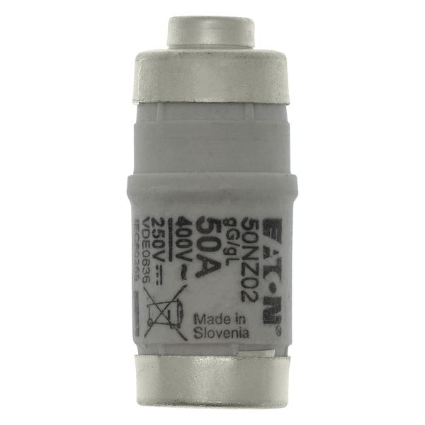 Fuse-link, LV, 50 A, AC 400 V, D02, aR, IEC, ultra rapid image 5