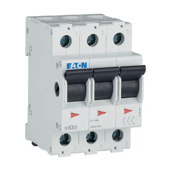 Main switch, 240/415 V AC, 63A, 3-poles image 18