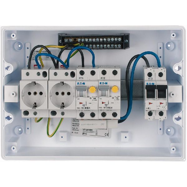 PV DBO 1-phase, 2x RCBO 1x HS 2x socket image 10