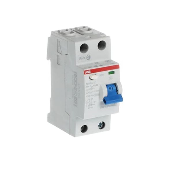F202 A-40/0.5 Residual Current Circuit Breaker 2P A type 500 mA image 3