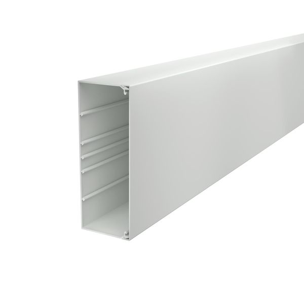 WDK80210LGR Wall trunking system with base perforation 80x210x2000 image 1