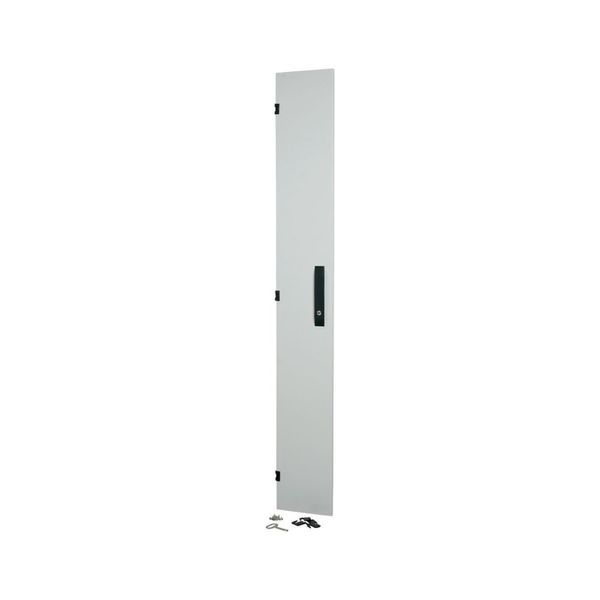 Connection area door, closed, HxW=1625x220mm, IP55, grey image 6