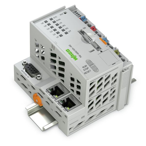 Controller PFC200 2 x ETHERNET, RS-232/-485 Telecontrol technology lig image 1