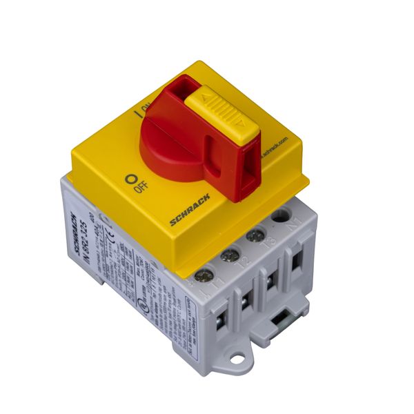 Emergency-Stop Main Switch 3-pole, modular, 40A, 16kW image 2