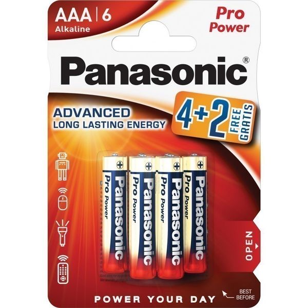 PANASONIC Pro Power LR03 AAA 4+2 image 1