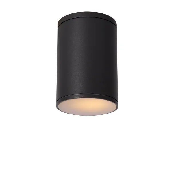 TUBIX Ceiling Light IP54 H15.3 D10.8cm Anthracite image 1