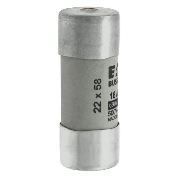 Fuse-link, LV, 16 A, AC 690 V, 22 x 58 mm, gL/gG, IEC, with striker image 11