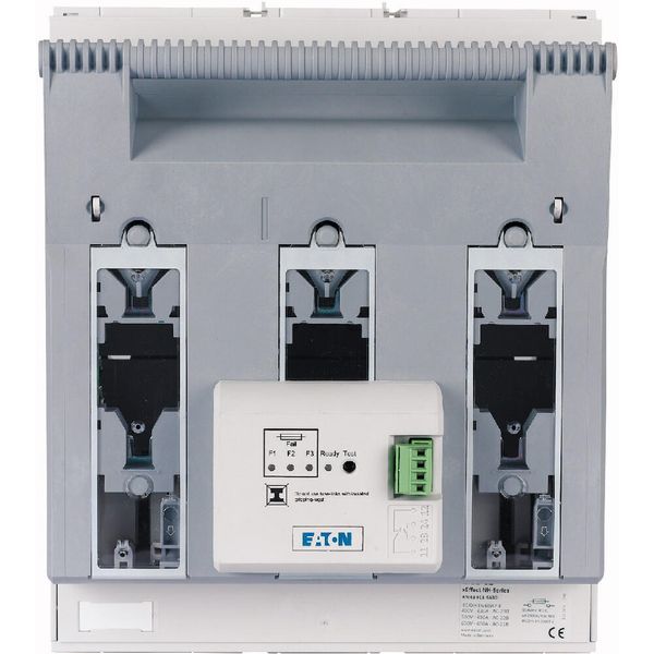 NH fuse-switch 3p flange connection M10 max. 300 mm², busbar 60 mm, electronic fuse monitoring, NH3 image 11