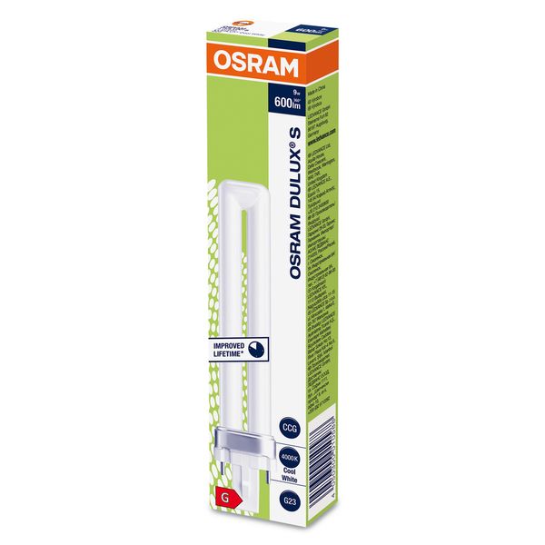 DULUX S 9W/840 G23 FS1             OSRAM image 6