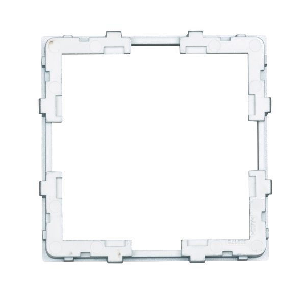 Adapter frame 55x55mm to 50x50mm, silver, 1 PU = 5 pieces image 2