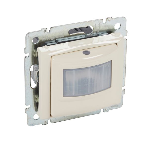 MOTION SENSOR WITH NEUTRAL 1000 W IVORY, HIDDEN ON-OFF image 1