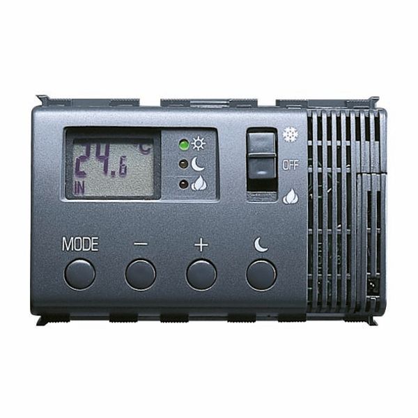 ELECTRONIC SUMMER/WINTER THERMOSTAT - 230V 50HZ - 3 MODULES - PLAYBUS image 2