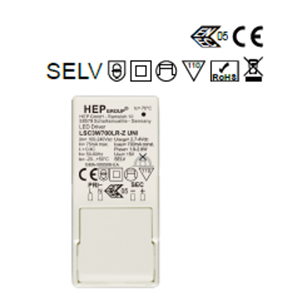 Driver Not Dimmable 100-240V/50-60z  71-A695-00-00 image 1