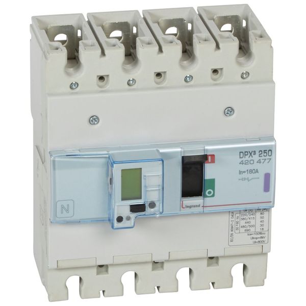 MCCB electronic + energy metering - DPX³ 250 - Icu 50 kA - 400 V~ - 4P - 160 A image 2