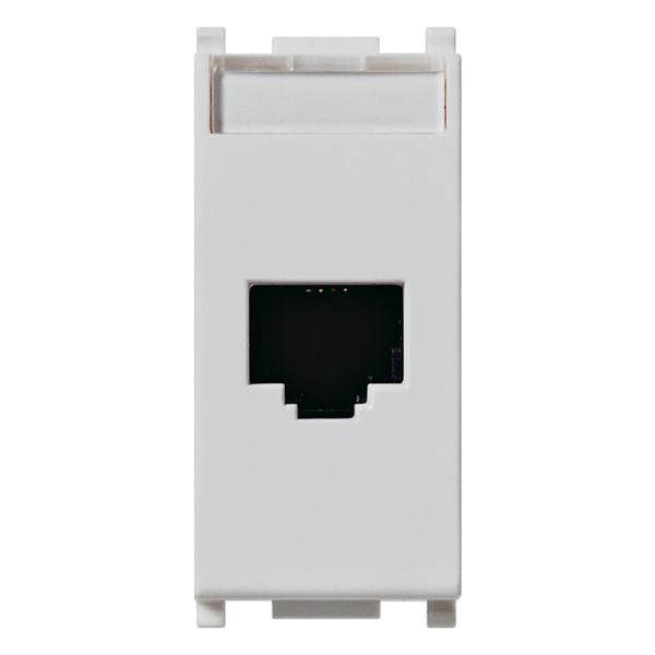 RJ45 Cat5e Avaya UTP outlet Silver image 1