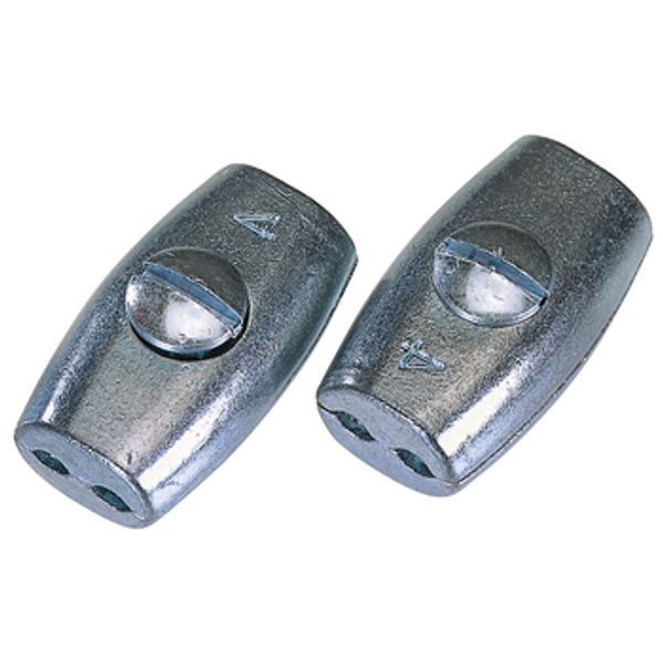 WIRE CLAMP SZ. 3 EGG-SHAPED OFFS. image 1